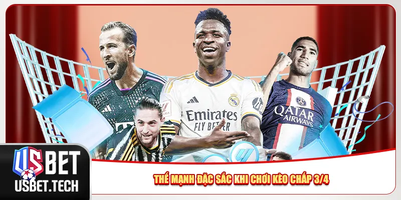 Thế mạnh đặc sắc khi chơi kèo chấp 3/4